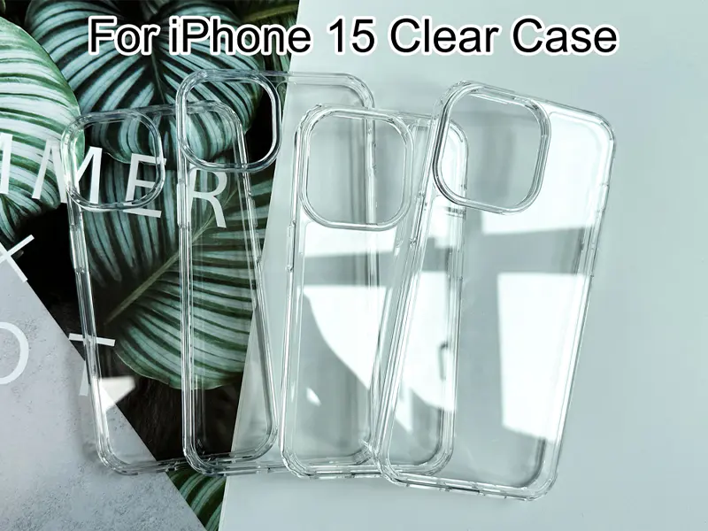 IPhone 15 Transparent Clear Phone Cases
