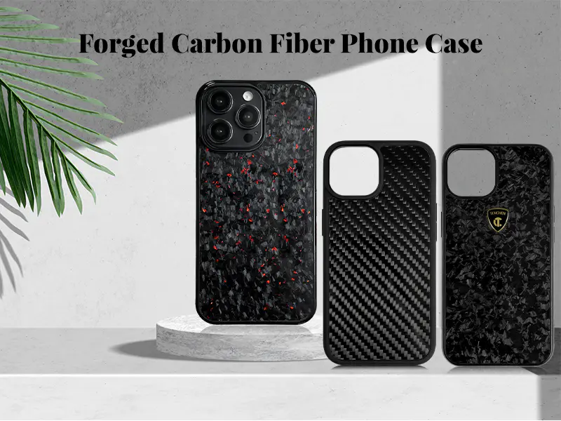 Forged Carbon Fiber IPhone 15 Pro Max Case | TenChen Tech