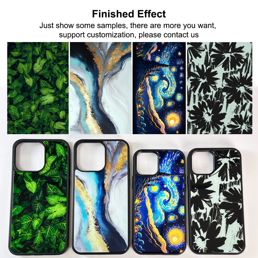 video-Custom iPhone 15 Blank Phone Case High Quality UV Printing Pattern Phone Case | TenChen Tech-T