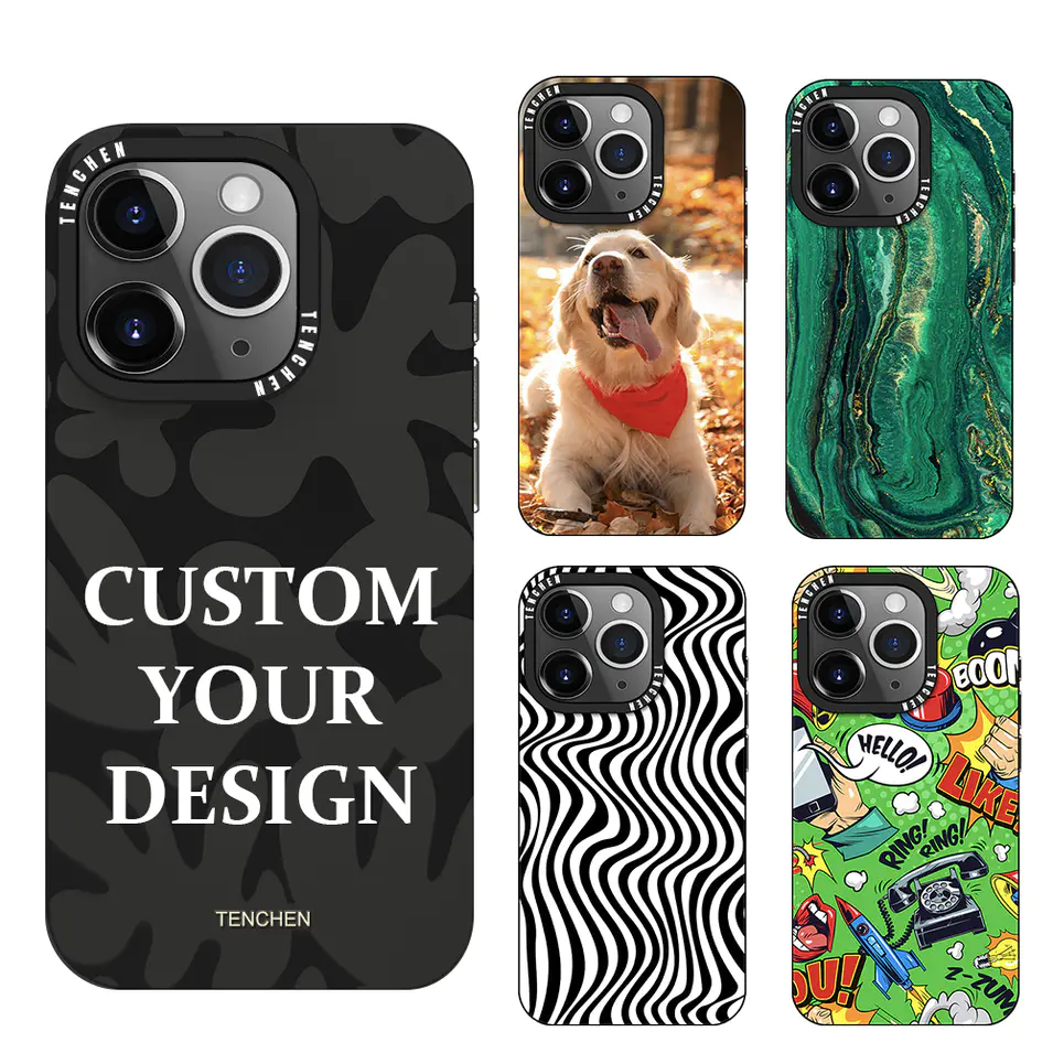 2024 Custom New Design iPhone Case IMD Printing TPU PC Matte Clear Cell Phone Case | TenChen Tech