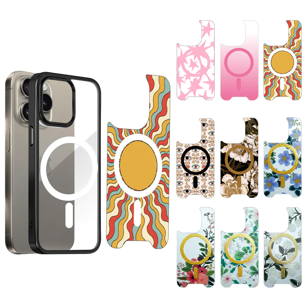 Magsafe iPhone Cases New Design Magnetic Cases With Customizable PC Sheets | TenChen Tech