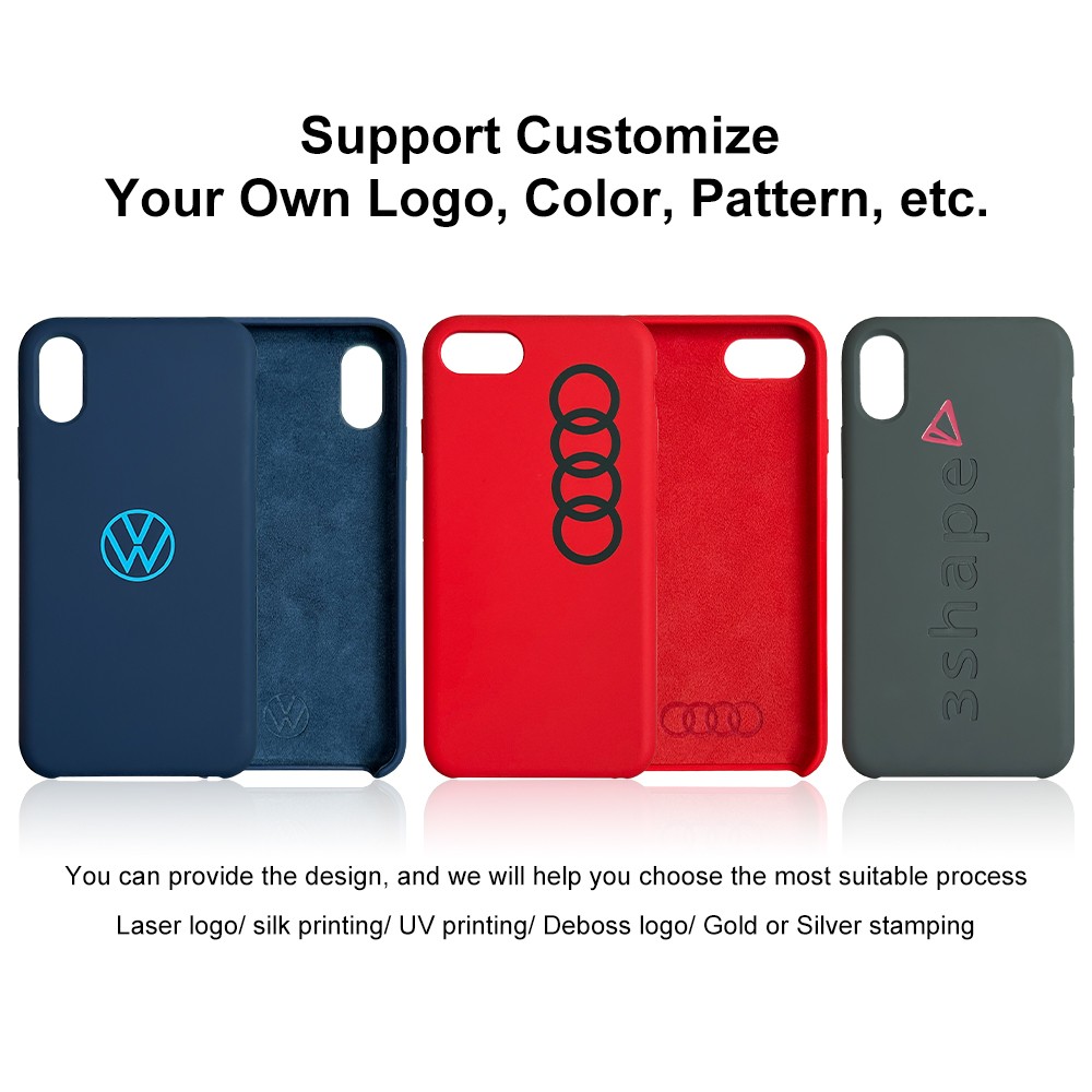 custom silicone phone case