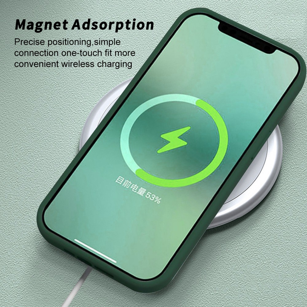 wireless charging silicone phone case