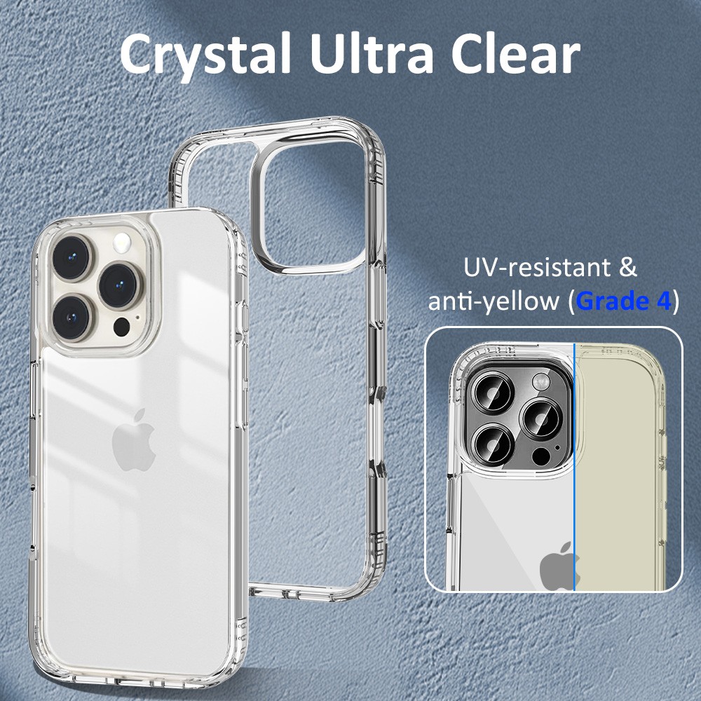 продукт-iPhone 16 Прозрачные чехлы Custom TPU PC Clear Phone Shell | TenChen Tech-TenChen Tech-img