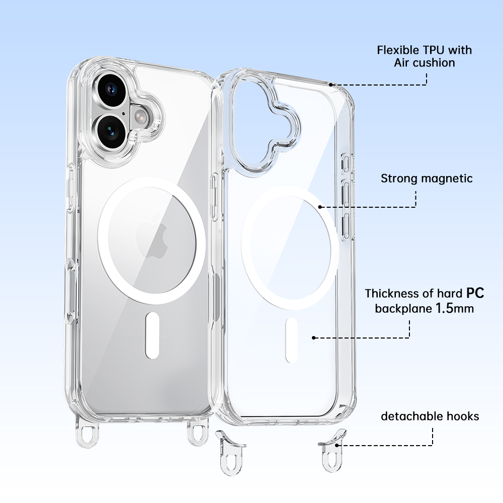 product-Professional lanyard crossbody phone case iphone 17 customize magnetic china supplier origin