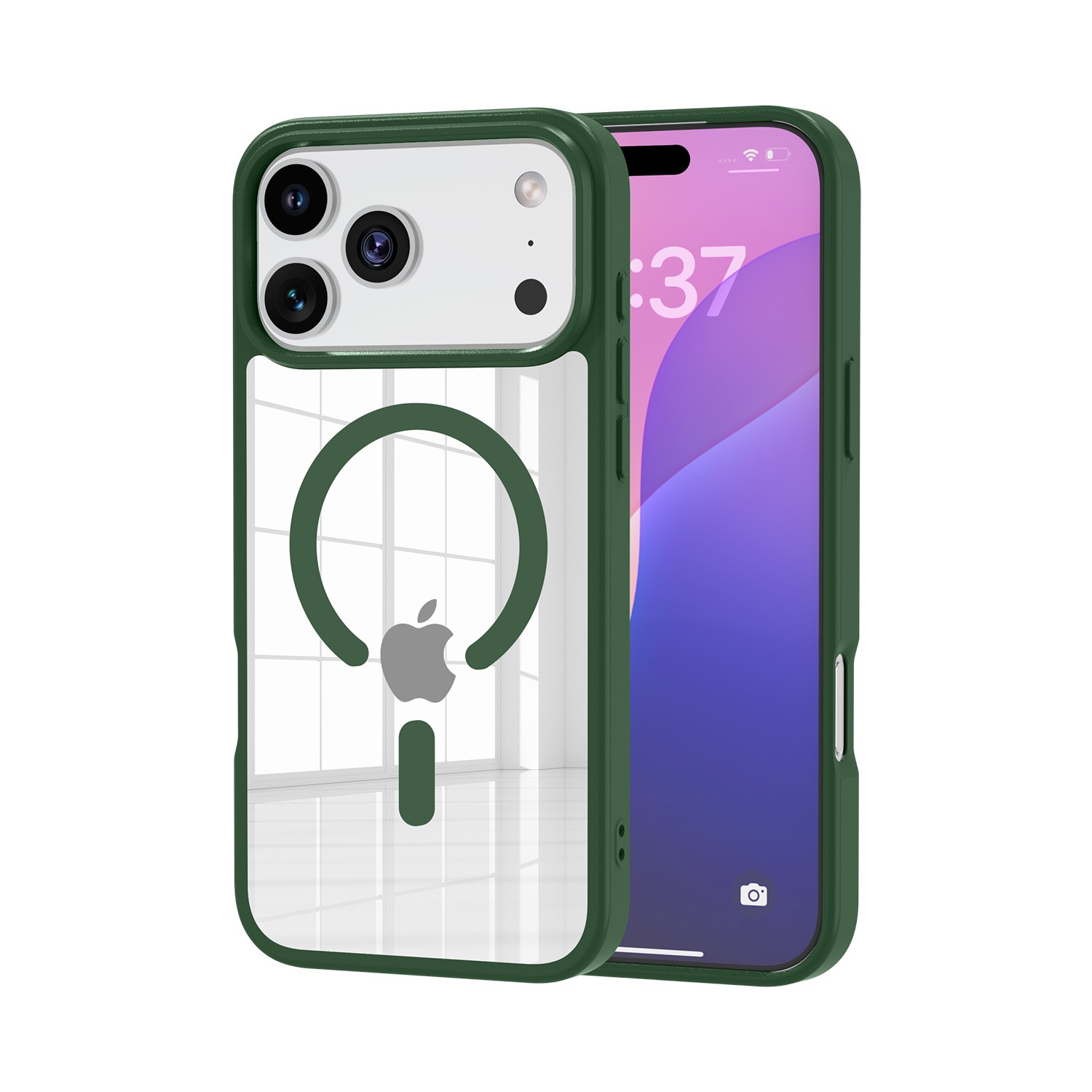 product-Oem Tenchen iphone 17 phone cover transparent color tpu pc 20mm Factory Price-TenChen Tech-T-1
